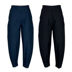 KARMA pantalone donna tessuto tecnico pesante BALOON 50120 MADE IN ITALY