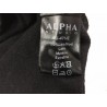 ALPHA STUDIO cardigan man mod.AU-4014E black 