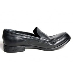 OPEN CLOSED MAN SHOES black Color 100% leather MADE IN ITALY