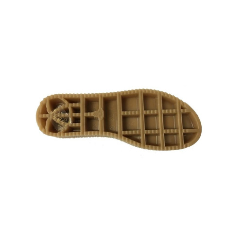MELISSA woman's shoe Open toe, model PUZZLE AD Article 31882 white / beige 100% rubber