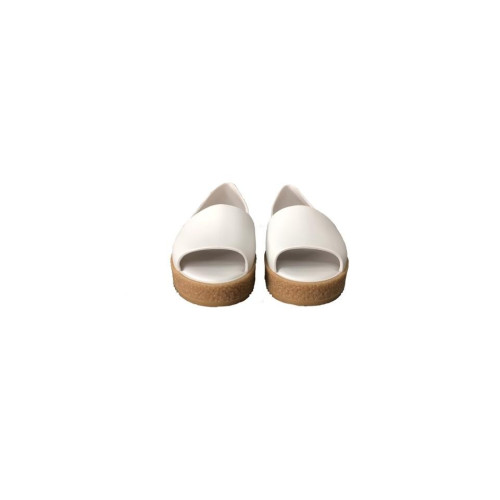 MELISSA scarpa donna aperta in punta,  modello PUZZLE AD art 31882 bianco/beige