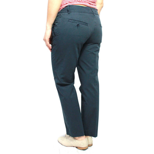 ASPESI blue trousers H101 mod women 100% cotton MADE IN ITALY