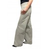 ASPESI women  beige trousers mod H111  100% cotton bottom 27 cm