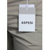 ASPESI women  beige trousers mod H111  100% cotton bottom 27 cm