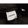 ASPESI women  black  trousers mod H111  100% cotton bottom 27 cm