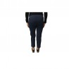 ASPESI pants blue mod woman H106 98% cotton 2% elastane ankle length