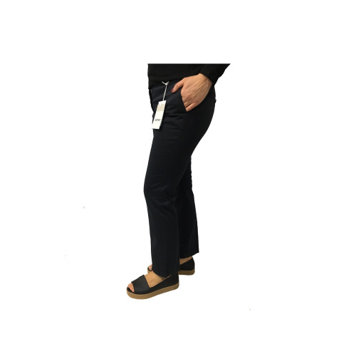 ASPESI pants mod woman H105 blue color 98% cotton 2% elastane