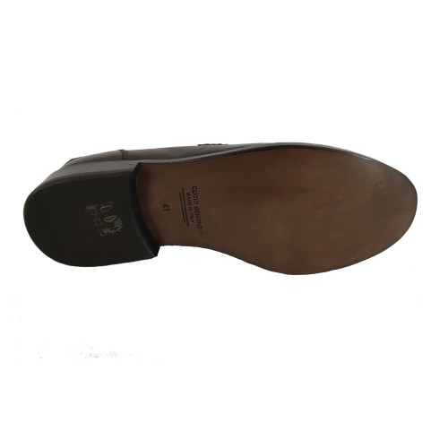 SEBOY'S shoe man P3654 100% moccasin dark skin mod MADE IN ITALY