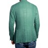 L.B.M 1911 giacca uomo sfoderata quadri verde 60% cotone 40% lino