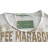 LA FEE MARABOUTE t-shirt half-sleeve white women 100% cotton MADE IN ITALY