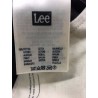 LEE 101 jeans man mod black RIDER selvage L9665941 100% cotton with zip