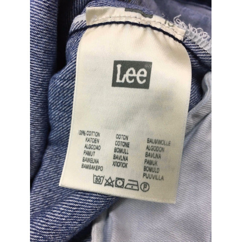 LEE 101 jeans uomo mod RIDER colore stone washed L96681GH con zip 100% cottone