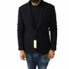 ROYAL ROW man jacket, fancy blue, domestic aviation lightly padded 100% wool MADE IN ITALY