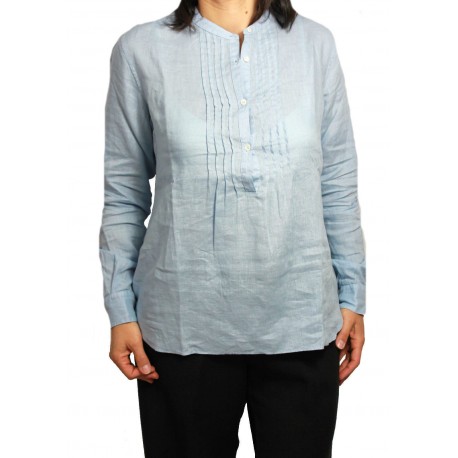 ASPESI long sleeve shirt woman model H702 C195 100% linen
