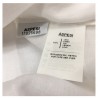 ASPESI camicia donna senza maniche bianco mod H805 C195 100% lino vest. regolare