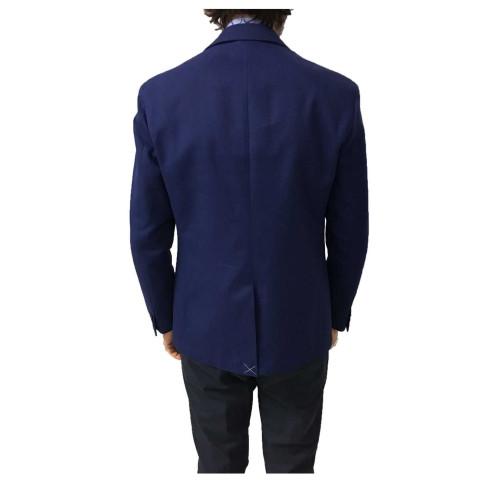 ASPESI giacca uomo blu chiaro sfoderata mod CJ74 6268 100% cotone MADE IN ITALY