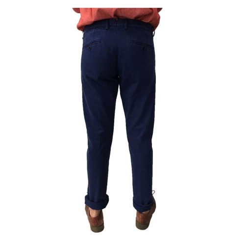 ASPESI light blue trousers with mod wear HERMAN SLIM CP61 F246R3 100% Cotton MADE IN ITALY