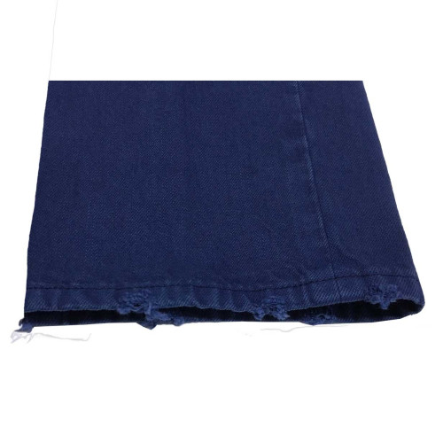 ASPESI pantalone uomo blu chiaro con usure mod HERMAN SLIM CP61 F246R3  100% cotone MADE IN ITALY