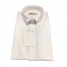 ICON LAB 1961 man shirt half sleeve white flared cotton 