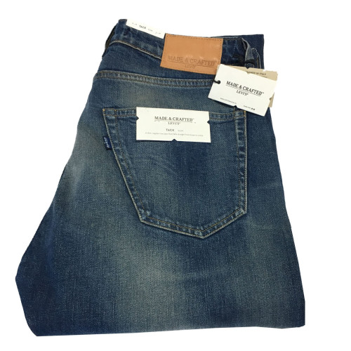 MADE & CRAFTED by LEVI'S men's jeans TACK SLIM 1000135540 05081-0213 98%  cotton 2% elastane MADE IN ITALY
