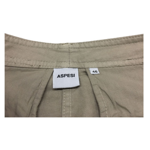 ASPESI high waist woman skirt H507 F207 61% cotton 39% linen MADE IN ITALY