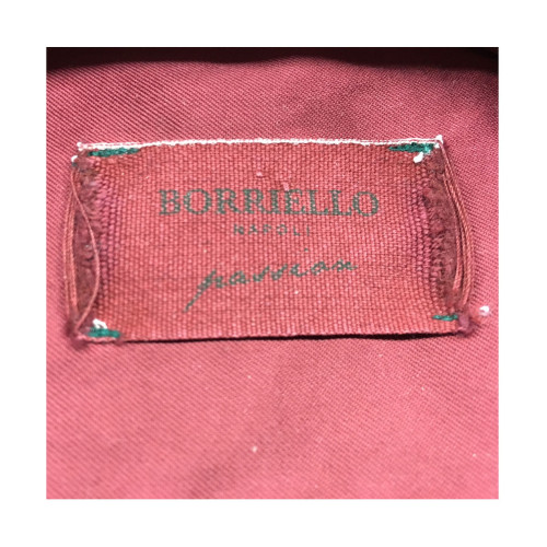 BORRIELLO NAPOLI shirt man bordeaux 100% cotton MADE IN ITALY 42-161/2