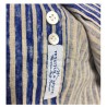 ICON LAB 1961 sleeve shirt long sleeve 50% linen 50% cotton