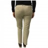 ASPESI pantalone donna modello H105 beige 98% cotone 2% elastan