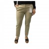 ASPESI pantalone donna modello H105 beige 98% cotone 2% elastan