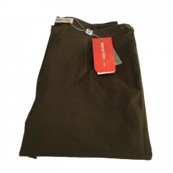 ELENA MIRO' woman trousers light brown 98% cotton 2% elastane 41-50