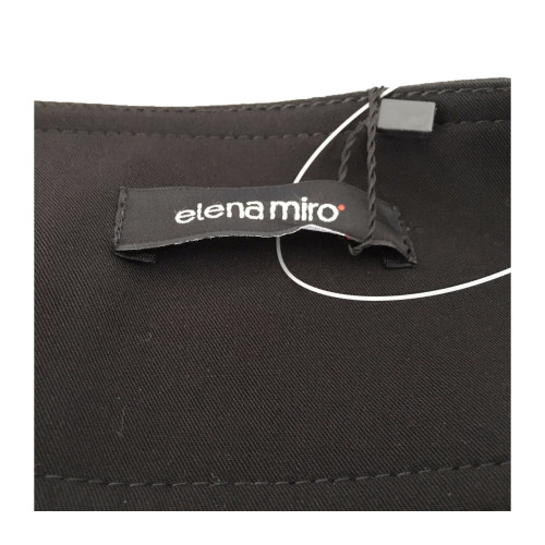 ELENA MIRO'  skirt length 68 cm black 63% polyester 33% viscose 4% elastane