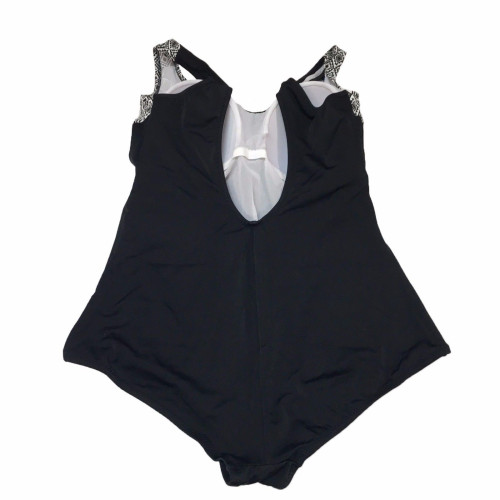 GIADAMARINA costume donna intero nero foderato con coppe mod 998 MADE IN ITALY