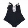 GIADAMARINA costume donna intero nero foderato con coppe mod 998 MADE IN ITALY