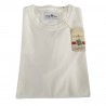 DELLA CIANA white T-shirt man 100% cotton MADE IN ITALY