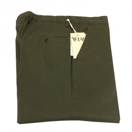  ASPESI green man pants mod BEAKER SLIM MADE IN EU