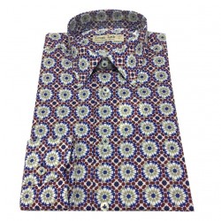 ICON LAB 1961 fancy man shirt 100% lightweight cotton