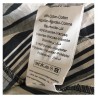 LA FEE MARABOUTEE duster women unlined white / black stripes 49% cotton 40% viscose 11% polyester MADE IN ITALY