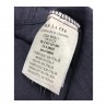 LA FEE MARABOUTEE trousers woman denim 100% linen MADE IN ITALY