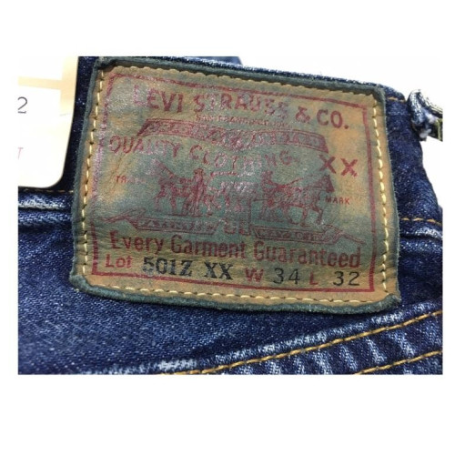 LEVI'S VINTAGE CLOTHING man's jeans 501Z 50154-0072 100% cotton