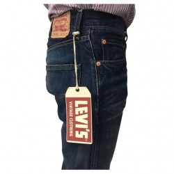 LEVI'S VINTAGE CLOTHING jeans man 505 67505-0100 100% cotton