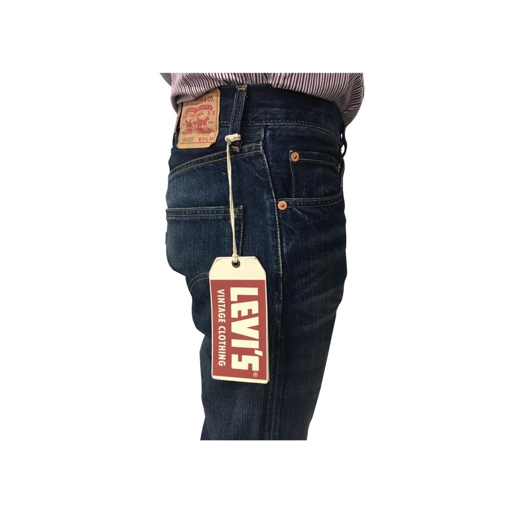 LEVI'S VINTAGE CLOTHING jeans man 505 67505-0100 100% cotton