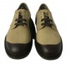 PEZZOL 1951 scarpa uomo in canvas beige e gomma mod MONSTER 014FZ-51