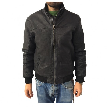 D'AMICO jacket black man mod NEW Fredd DGU0233 