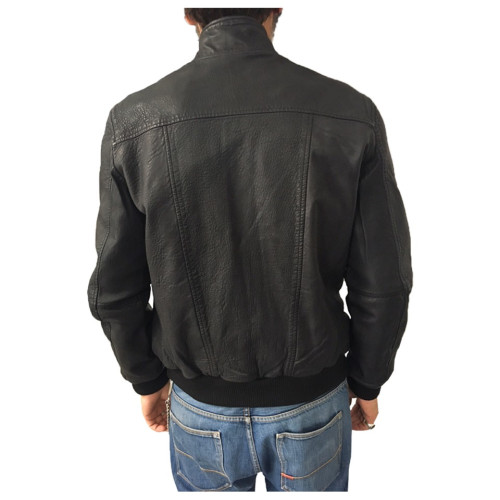 D'AMICO jacket black man mod NEW Fredd DGU0233 