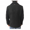 LEE man jacket black mod L89OAV01 PREMIUM WOOL PEACOAT 75% wool