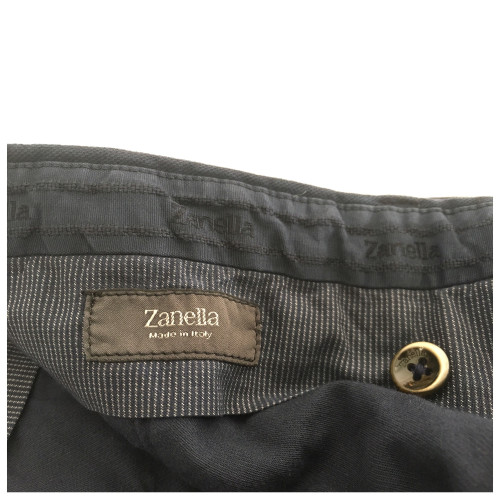 ZANELLA man blue pants cotton mod DUKE/2 MADE IN ITALY