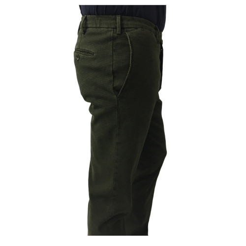 ZANELLA pantalone uomo cotone invernale operato mod DUKE/D MADE IN ITALY