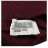 DELLA CIANA maglia uomo con bottoni bordeaux interno collo grigio 80% lana 20% cashmere MADE IN ITALY