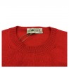 IRISH CRONE man red sweater 100% wool MADE IN ITALY