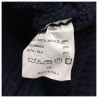 FERRANTE man blue cardigan 50% wool 25% polyamide 25% silk MADE IN ITALY